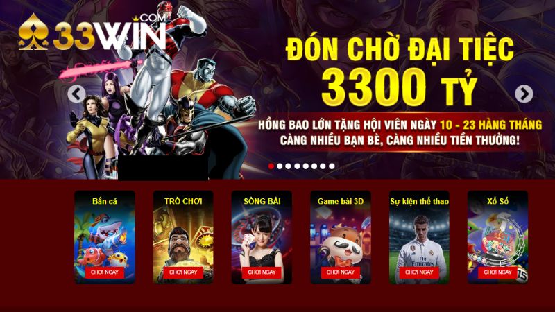 Người chơi tham gia cá cược để tích lũy lợi nhuận trên 33WIN