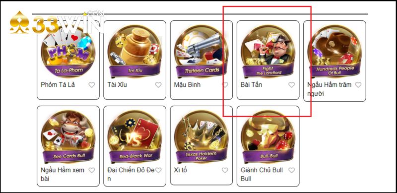 Giới thiệu bài Tấn tại hệ thống 33Win